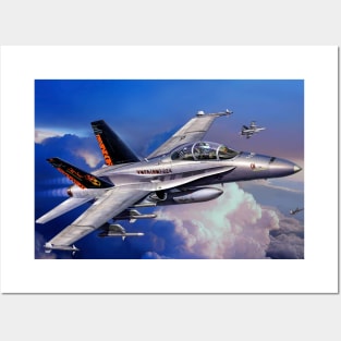 FA18 Hotnet Bengals Posters and Art